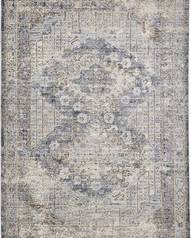 Šedý koberec Think Rugs Athena Grey, 160 x 220 cm