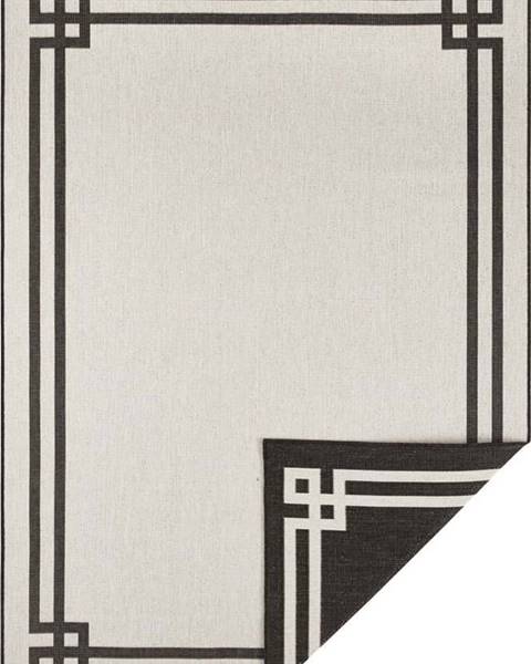 Černo-krémový venkovní koberec NORTHRUGS Manito, 120 x 170 cm