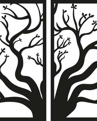 Černá nástěnná dekorace Tanelorn Tree of Life