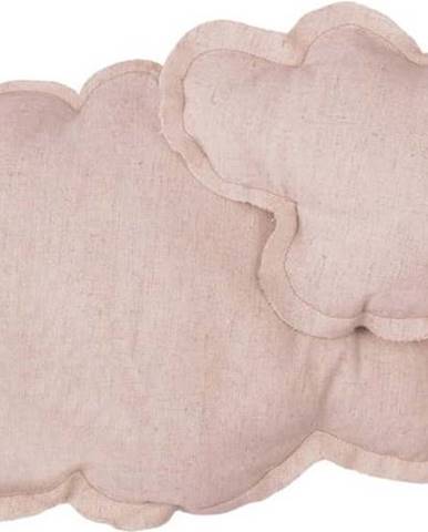 Růžový dekorativní polštář Little Nice Things Cloud