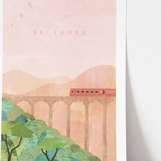 Plakát Travelposter Sri Lanka, A2