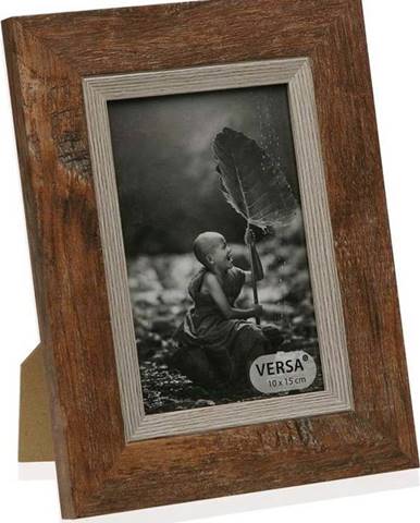 Dřevěný rámeček na fotografii Versa Madera Marron, 17 x 22 cm