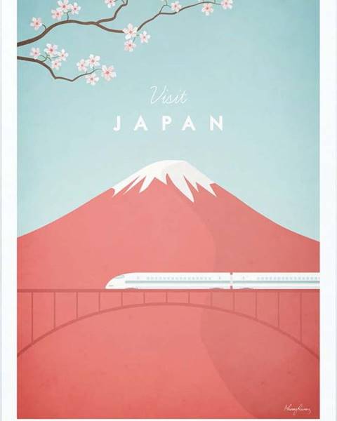 Travelposter Plakát Travelposter Japan, A3