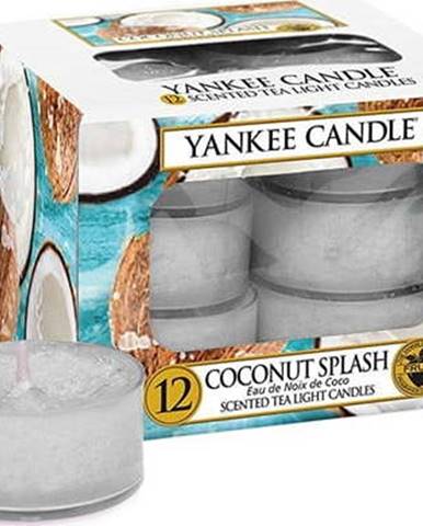 Sada 12 vonných svíček Yankee Candle Coconut Splash, doba hoření 4 h