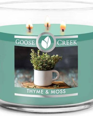 Vonná svíčka v dóze Goose Creek Thyme & Moss, 35 hodin hoření