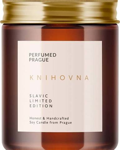 Svíčka ze sojového vosku s vůní dřeva Perfumed Prague, doba hoření 40 h