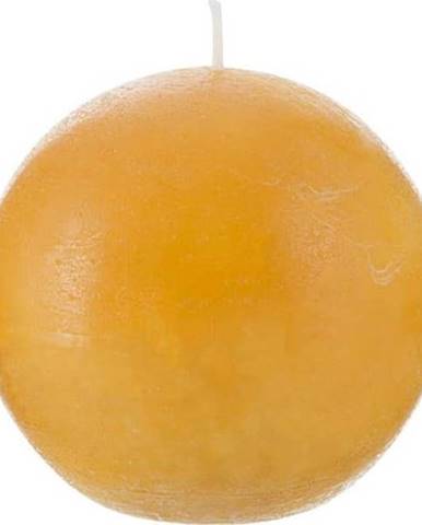 Oranžová svíčka J-Line Ball