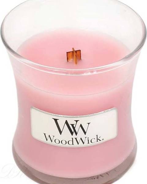 Svíčka s vůní růží WoodWick, doba hoření 20 hodin