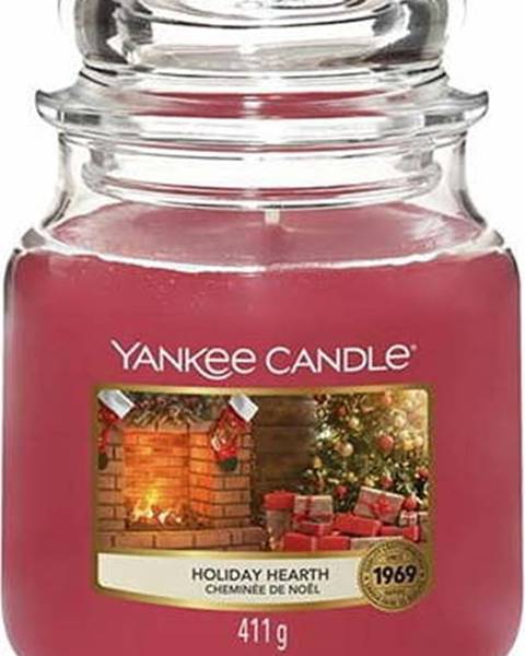 Yankee candle Vonná svíčka Yankee Candle Holiday Hearth, doba hoření 65 h
