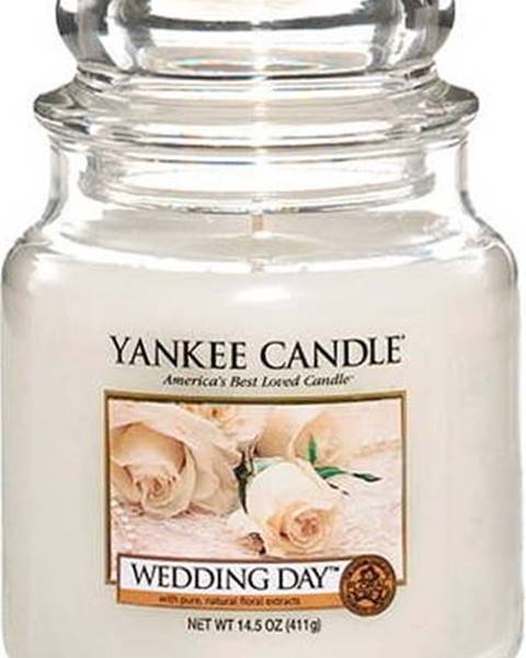 Yankee candle Vonná svíčka Yankee Candle Svatební Den, doba hoření 65 hodin