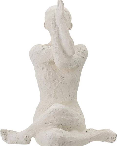 Bloomingville Bílá soška Bloomingville Adalina, výška 17,5 cm