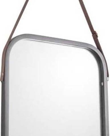 Nástěnné zrcadlo v černém rámu PT LIVING Idylic, délka 40,5 cm