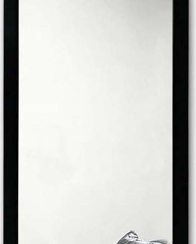 Nástěnné zrcadlo s černým rámem Oyo Concept, 40 x 105 cm