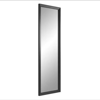 Nástěnné zrcadlo v černém rámu Styler Paris, 42 x 137 cm