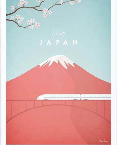 Plakát Travelposter Japan, A2