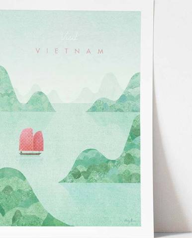 Plakát Travelposter Vietnam, A2
