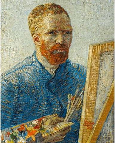 Reprodukce obrazu Vincent van Gogh - Self-Portrait as a Painter, 60 x 45 cm