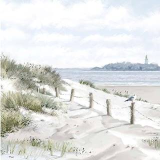 Obraz na plátně Styler White Sand, 50 x 70 cm