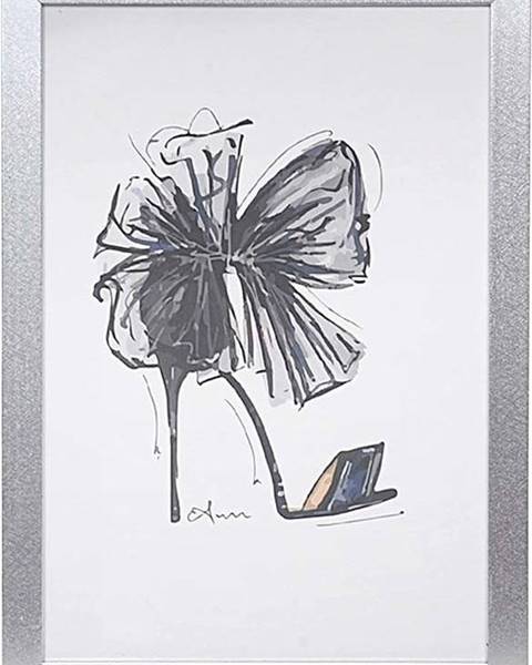 Piacenza Art Plakát 20x30 cm Black Fashion Shoes - Piacenza Art