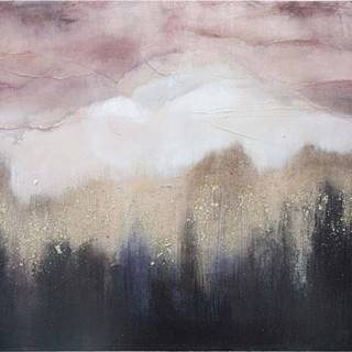 Obraz Mauro Ferretti Pink Mountain, 80 x 60 cm