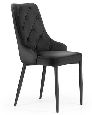 Židle Genova Černá/ Noha Černá