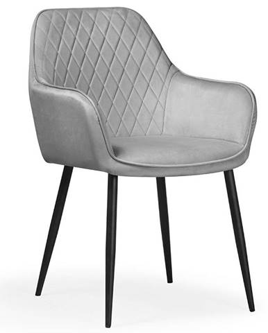 Židle Mediolan Tmavě šedá/ Černá