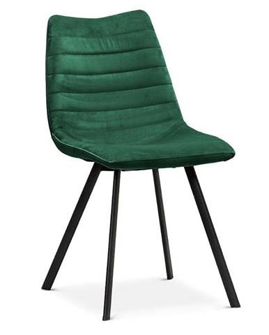 Židle Roxa Zelená/ Noha Černá