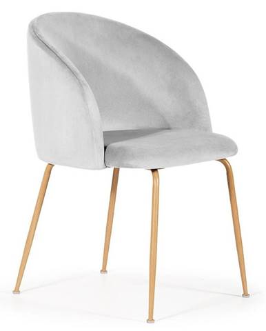 Židle Susan stříbrný BL03/ Noha Dub