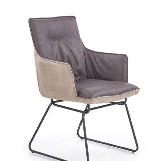 Halmar Jídelní židle K271, tmavě šedá