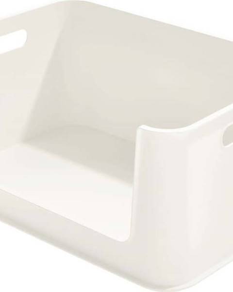 iDesign Bílý úložný box iDesign Eco Open, 43 x 30,2 cm