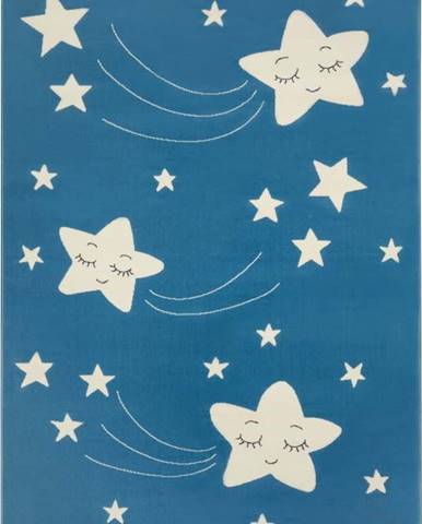 Dětský modrý koberec Hanse Home Adventures Stardust, 120 x 170 cm