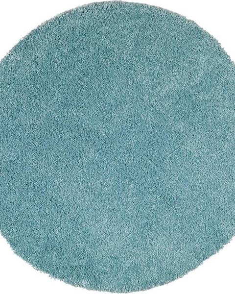 Universal Světle modrý koberec Universal Aqua Liso, ø 100 cm