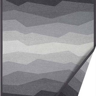 Šedý oboustranný koberec Narma Merise, 100 x 160 cm