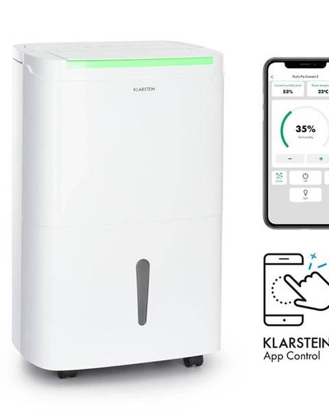 Klarstein Klarstein DryFy Connect 50, odvlhčovač vzduchu, WiFi, komprese, 50l/d, 45-55m², bílý