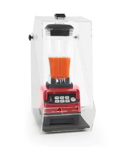 Klarstein Herakles 5G, stolní mixér s krytem, 1500 W, 2,0 PS, 2 litry, bez obsahu BPA, červený