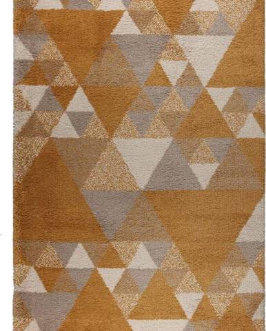Oranžovo-béžový koberec Flair Rugs Nuru, 80 x 150 cm
