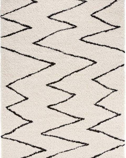 Béžovo-černý koberec Mint Rugs Jara, 200 x 290 cm