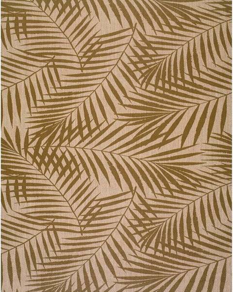Universal Hnědo-béžový venkovní koberec Universal Palm, 160 x 230 cm