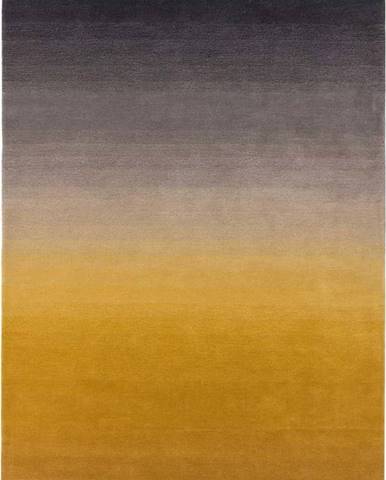 Žluto-šedý koberec Asiatic Carpets Ombre, 160 x 230 cm