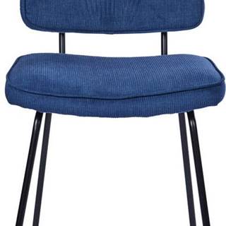 Tmavě modrá jídelní židle Tom Tailor Tube Chair