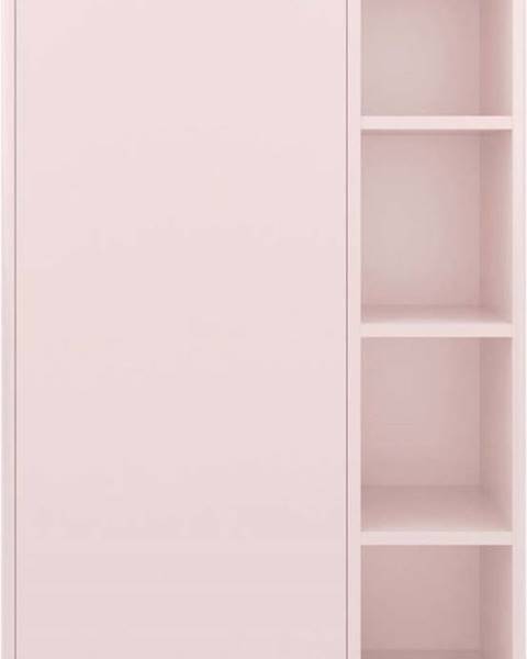 Tom Tailor for Tenzo Růžová koupelnová skříňka Tom Tailor Color Bath, 65,5 x 100 cm