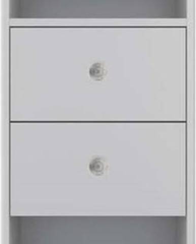 Světle šedá koupelnová skříňka Tom Tailor for Tenzo Color Bath, 40 x 158 cm