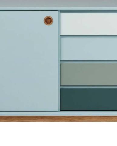 Světle zelená komoda Tom Tailor for Tenzo Color Box, 114 x 80 cm