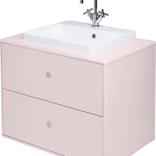 Růžová umyvadlová skříňka Tom Tailor for Tenzo Color Bath