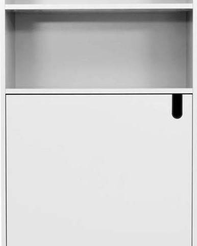 Bílá skříň Tenzo Uno, šířka 76 cm