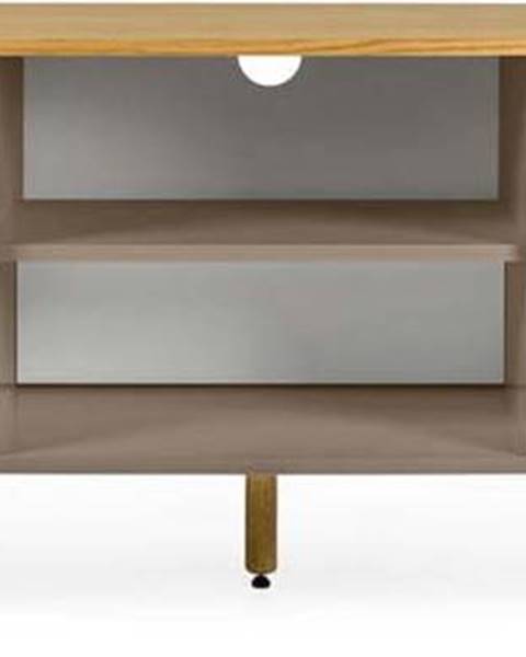 Tenzo Hnědý TV stolek Tenzo Dot, 162 x 60 cm
