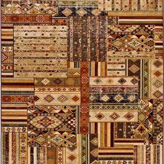 Hnědý koberec Universal Turan Lidia, 115 x 160 cm