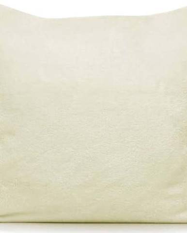Sada 2 krémových bavlněných povlaků na polštáře DecoKing Amber Cream, 40 x 40 cm