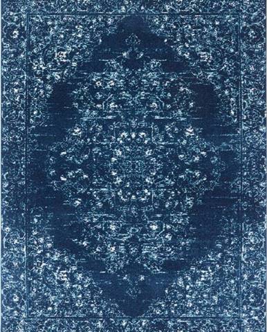 Tmavě modrý koberec Nouristan Pandeh, 200 x 290 cm