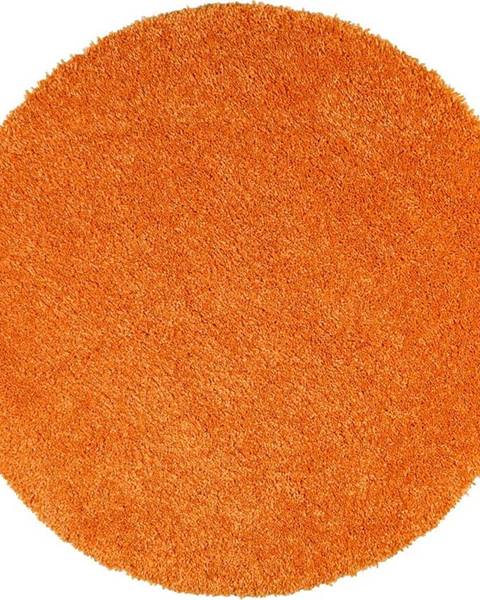 Universal Oranžový koberec Universal Aqua Liso, ø 100 cm